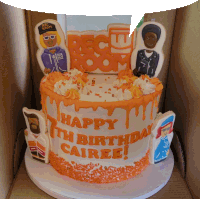 Rec Room Birthday Cake Sticker