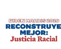 Reconstruye Mejor Biden Harris2020 Sticker