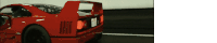 Red Car Driving Driving Car Sticker