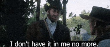 Red Dead I Just Dont Care GIF