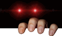 Red Eyes Sticker