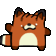 Red Fox Sticker