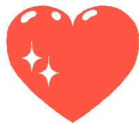 Red Hearts Sticker