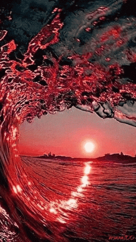 Red Wave GIF