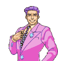 Redd White Ace Attorney Sticker