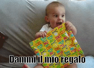 Regalo GIF. This 332 x 240 animated GIF is part of our pacco regalo collection. Related themes include shock. View the original animation, share it, or…