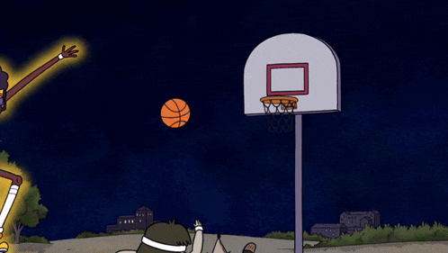 Regular Show Basketball King GIF