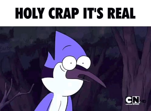 Regular Show Morticai GIF