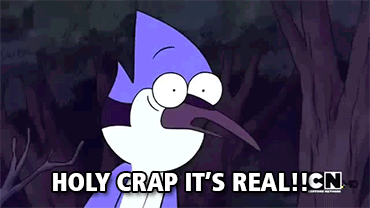 Regular Show Reaction GIF