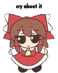 Reimu Fumo Sticker