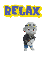 Relax Zhot Sticker