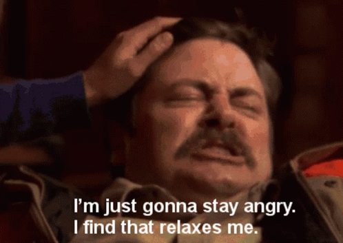 Relaxes Relaxed GIF. This 498 x 353 animated GIF is part of our lil sebastian collection. Related themes include angry, mad, ron swanson. Created by…
