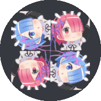 Rem Ram Toca Aqui Sticker