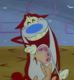 Ren And Stimpy Ren Hoek GIF. This 295 x 318 animated GIF is part of our ren and stimpy happy happy joy joy collection. Related themes include excited…