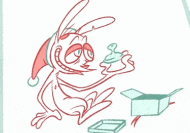 Ren Hoek Christmas GIF