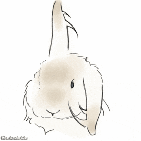 Ren Ren Rabbit GIF