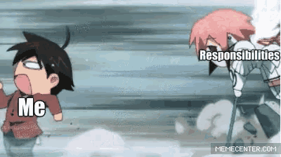 Responsibilities Running Away GIF