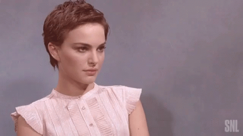 Resting Bitch Face Blinking Eyes GIF