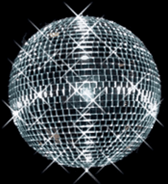 Retro Disco Ball GIF