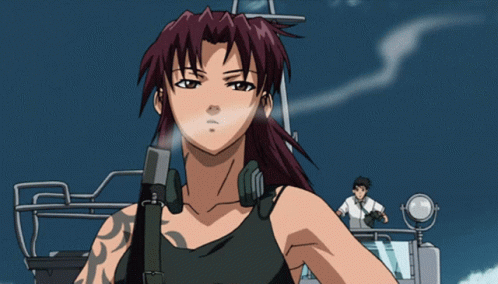 Revy Black Lagoon GIF