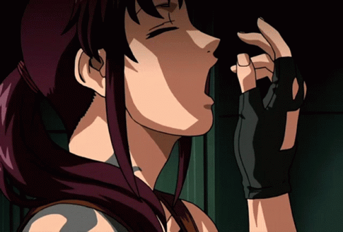 Revy Yawn GIF