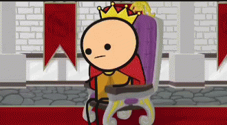 Rey GIF. This 330 x 182 animated GIF is part of our cyanide and happiness clapping king collection. View the original animation, share it, or browse related…