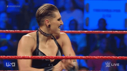 Rhea Ripley Clapping GIF