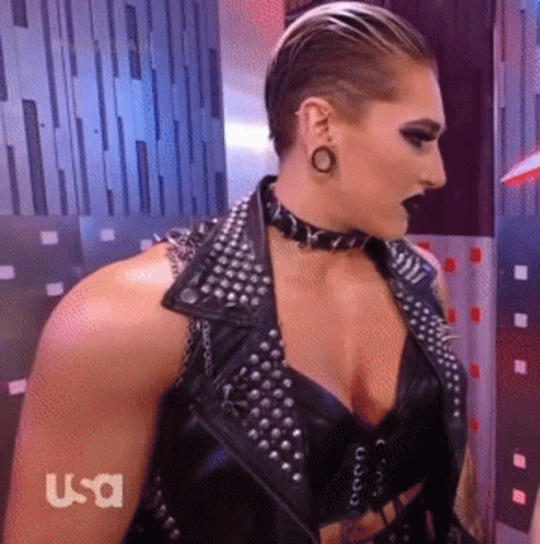 Rhea Ripley Disgust GIF
