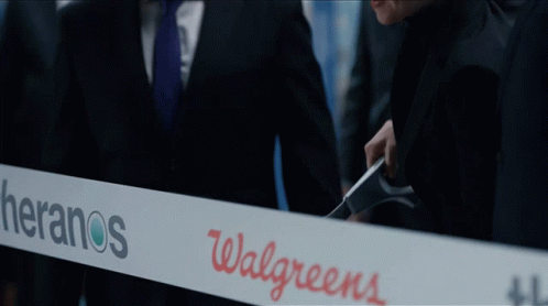 Ribbon Cutting Elizabeth Holmes GIF. This 498 x 278 animated GIF is part of our cutting ribbon collection. Created by TheDropoutHulu. View the original…