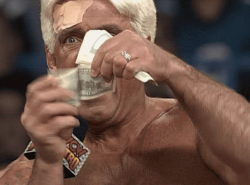 Ric Flair Money GIF. This 498 x 370 animated GIF is part of our throwing money away collection. Created by zodjakowski. View the original animation, share…