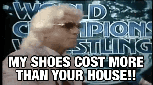 Ric Flair Shoes Cost More GIF