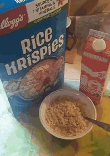 Rice Krispies Cereal GIF