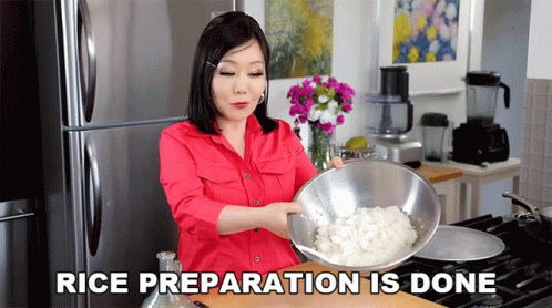 Rice Preparation Is Done Maangchi GIF