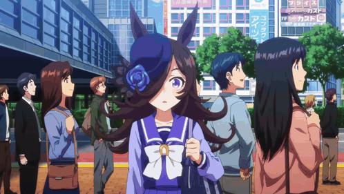Rice Shower Umamusume GIF