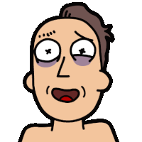 Rick And Morty Pocket Mortys Sticker