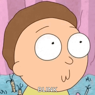 Rick And Morty Staring GIF