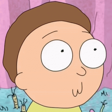 Rick And Morty Staring GIF