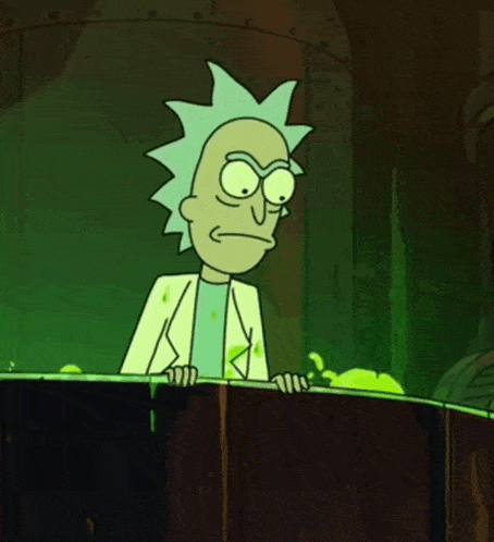 Rick Angry GIF