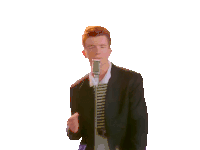 Rick Astley Sticker