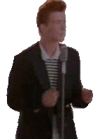 Rick Astley Together Forever Sticker