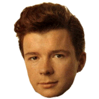 Rick Roll Sticker