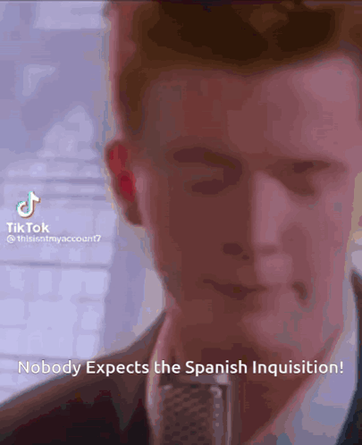 Rick Roll Monty Python GIF