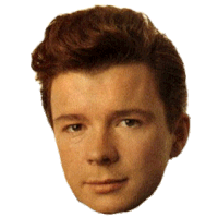 Rick Roll Rick Astley Sticker