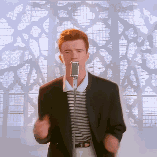 Rick Roll Rick Rolled GIF