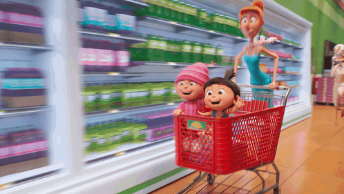 Riding The Pushcart Lucy Wilde GIF. This 498 x 281 animated GIF is part of our lucie wilde collection. Created by MinionsMovie. View the original animation…