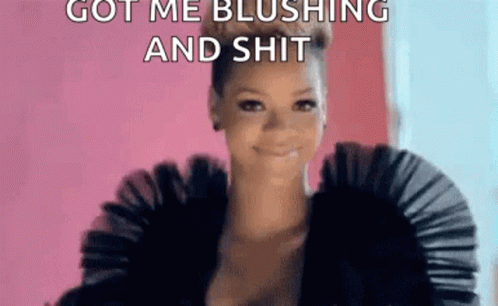 Rihanna Aww GIF. This 498 x 306 animated GIF is part of our rihanna banana collection. Created by CarlaAquariuz. View the original animation, share it, or…