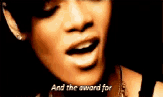 Rihanna Takeabow GIF