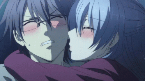 Rikekoi Anime Love Kiss GIF