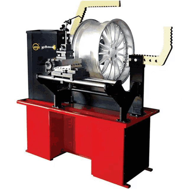 Rim Straightener Rim Repair Machine GIF