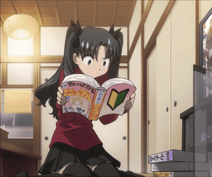 Rin Tohsaka Fate Stay Night GIF